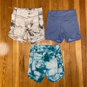 3 PACK - Vitality/Balance spandex shorts 4’
